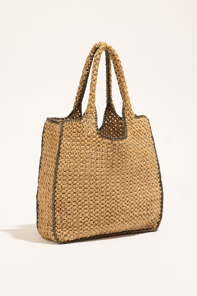 CARTERA RAFIA TROPEZ
