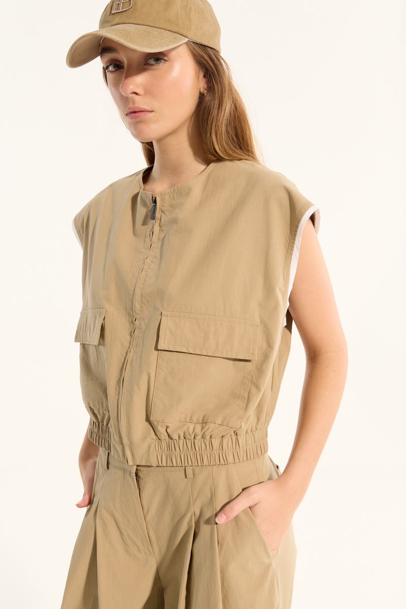 CHALECO POPLIN JAPAN