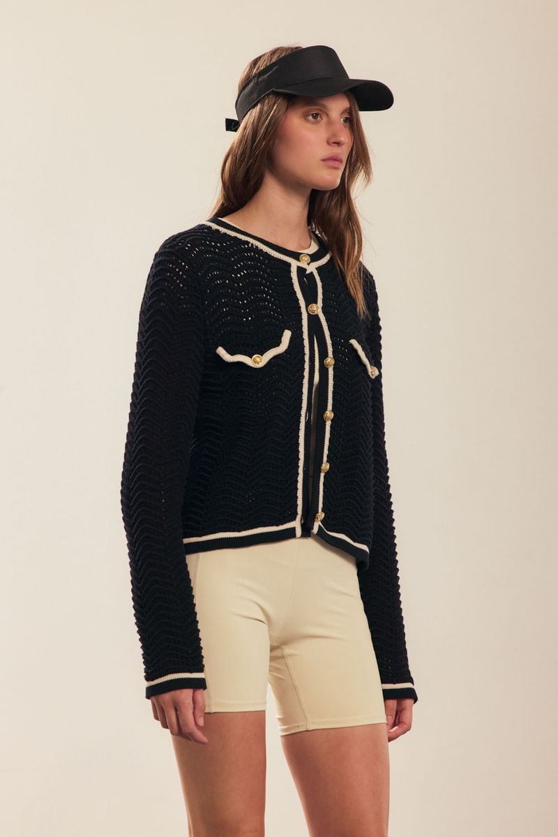 CHAQUETA KNITTED COCO