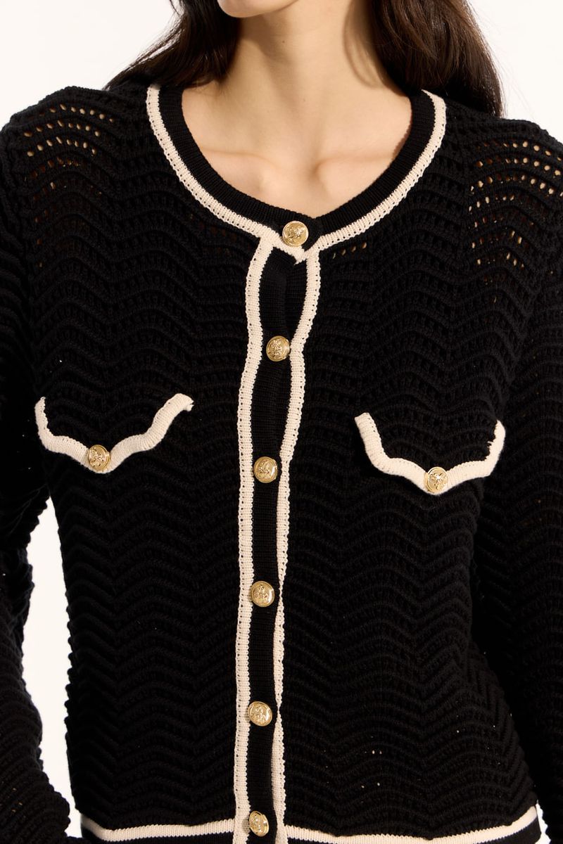 CHAQUETA KNITTED COCO