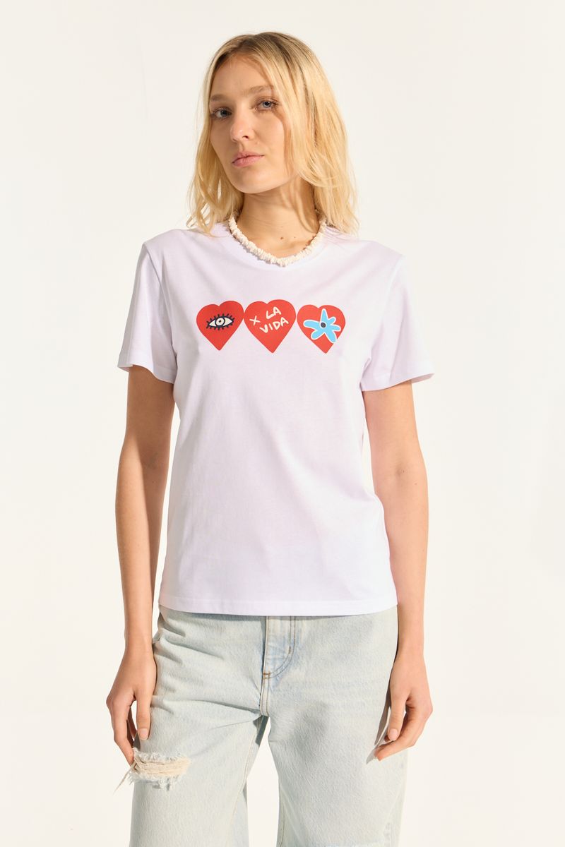 REMERA X POR LA VIDA