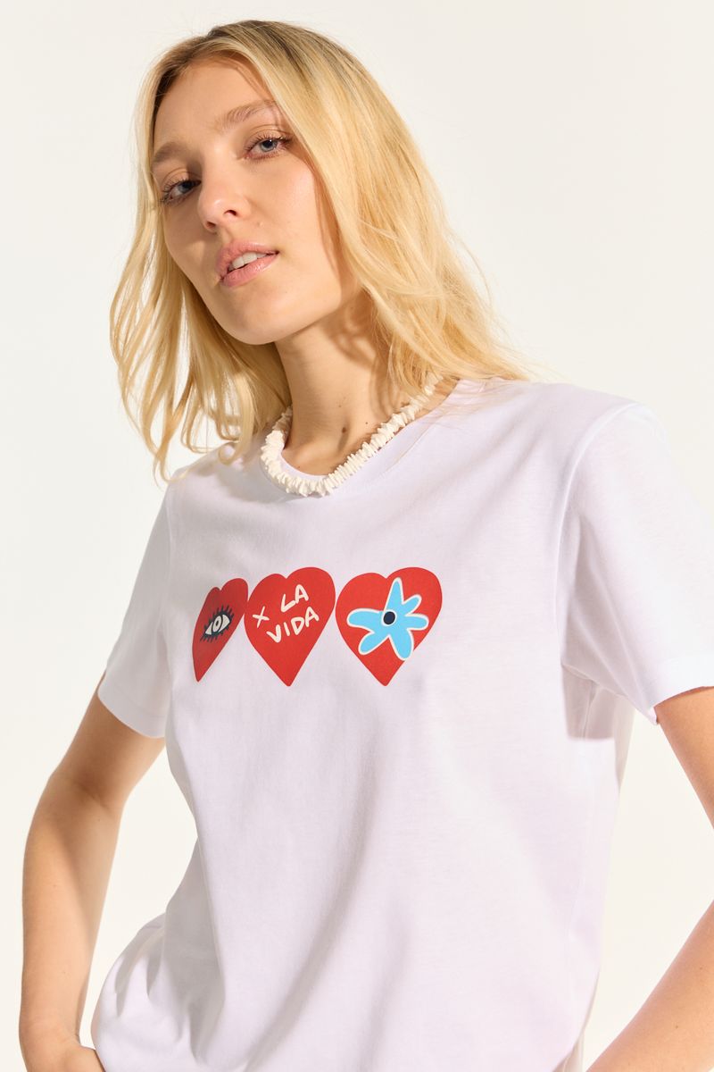 REMERA X POR LA VIDA