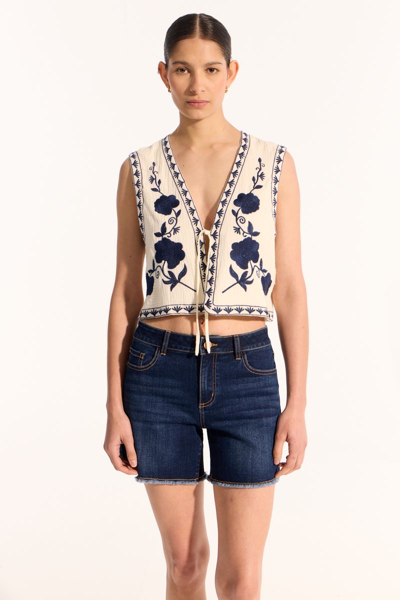 CHALECO BORDADO BOHO