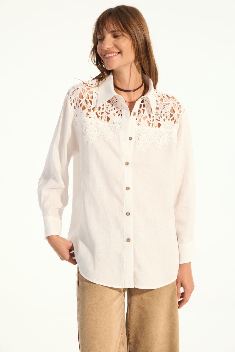 CAMISA OHNEST LINO LAGOS