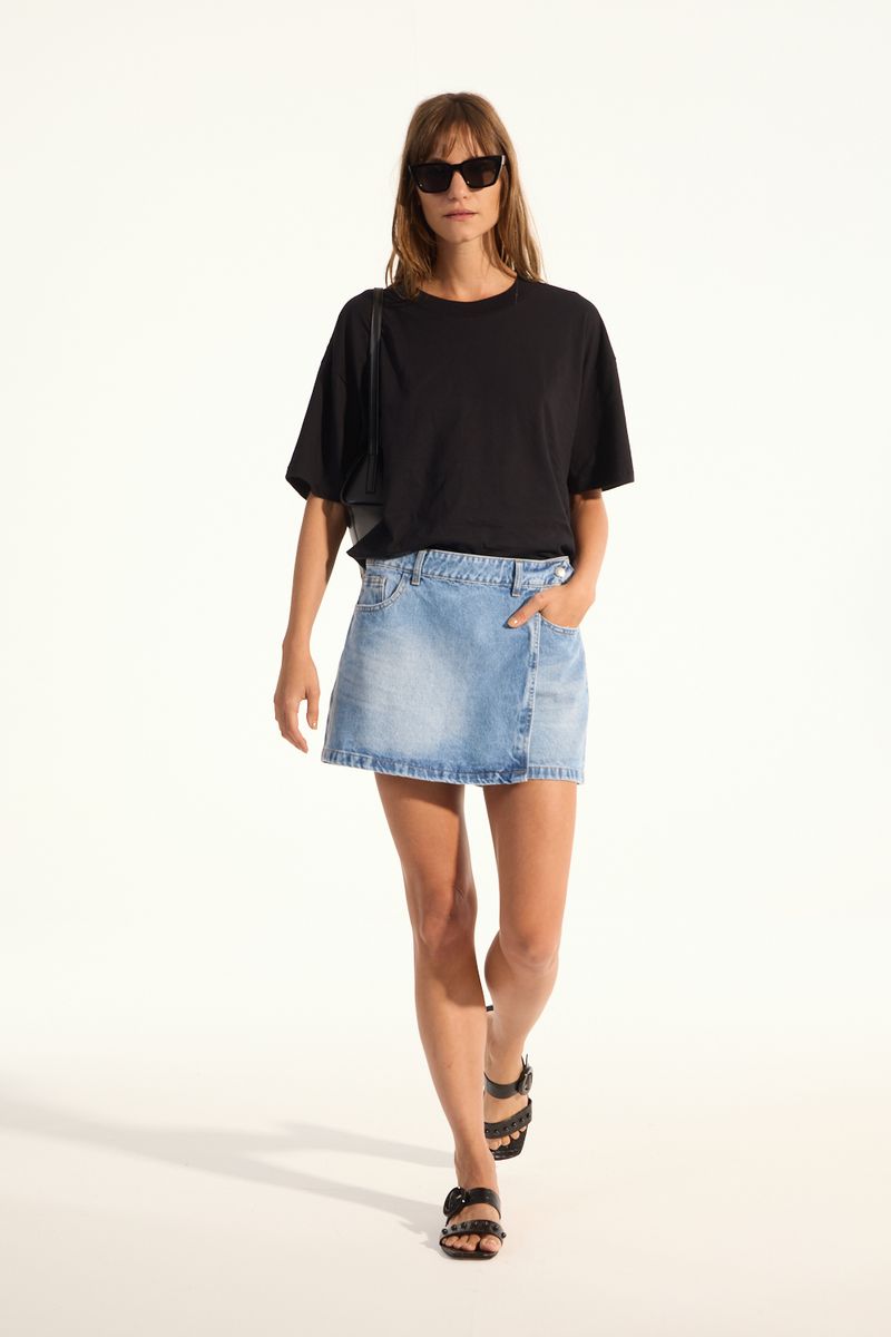 FALDA SHORT DENIM TADE