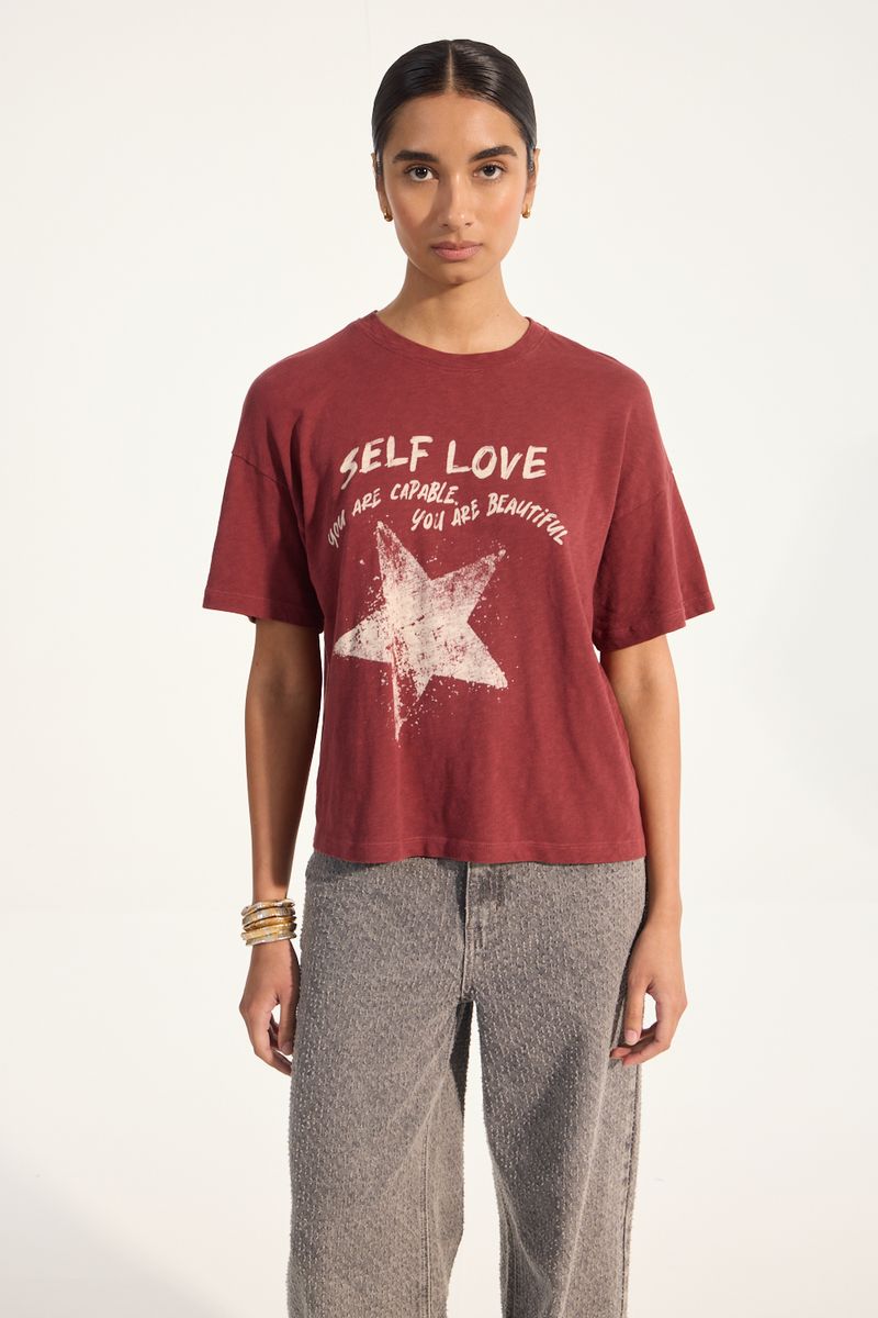 REMERA M-C FLAME WASHED HEART