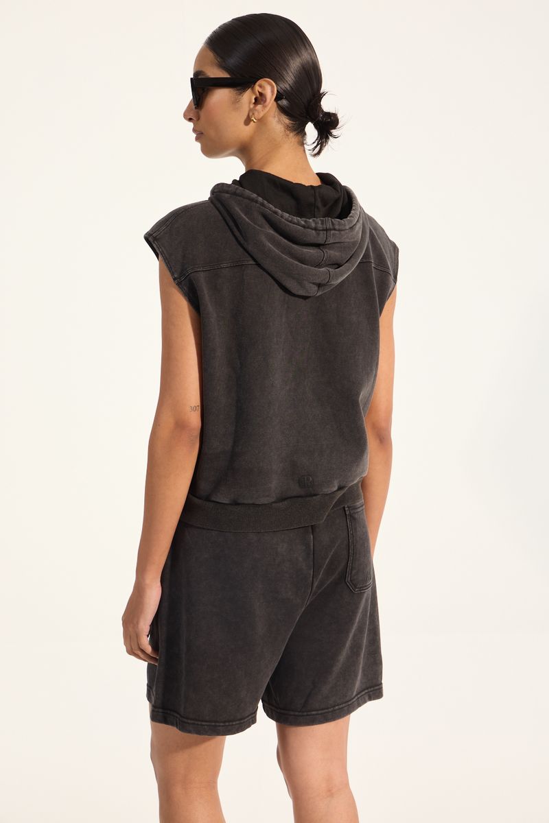 BUZO HOODIE S-MANGAS GARMENT